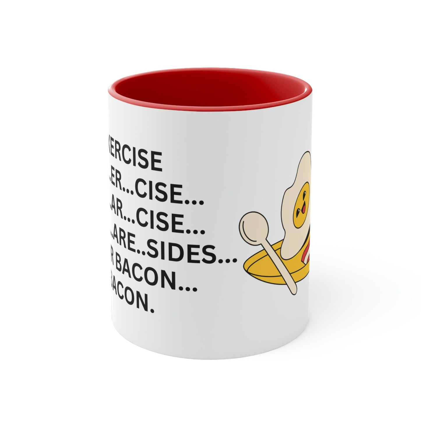 Funny Bacon Coffee Mug For Him Funny Coffee Mug for Her Cute Coffee Mug with Bacon Mug Coffee Cup with Bacon Coffee Cup of Coffee Lover Mug
