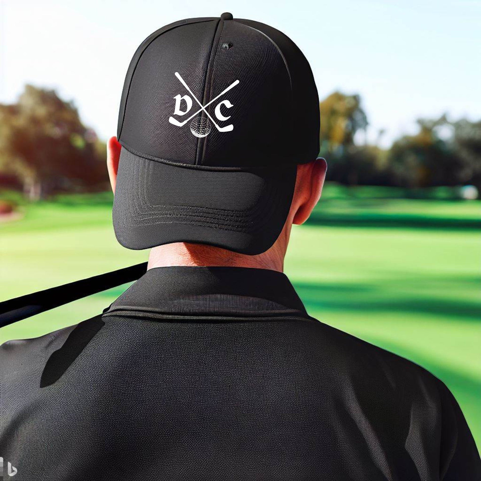 Custom Golf Hat, Monogrammed Hat, Personalized Golfing Embroidered Hat, Perfect Gift for Dad, Golfing Baseball Cap, Golfing Gift for Husband