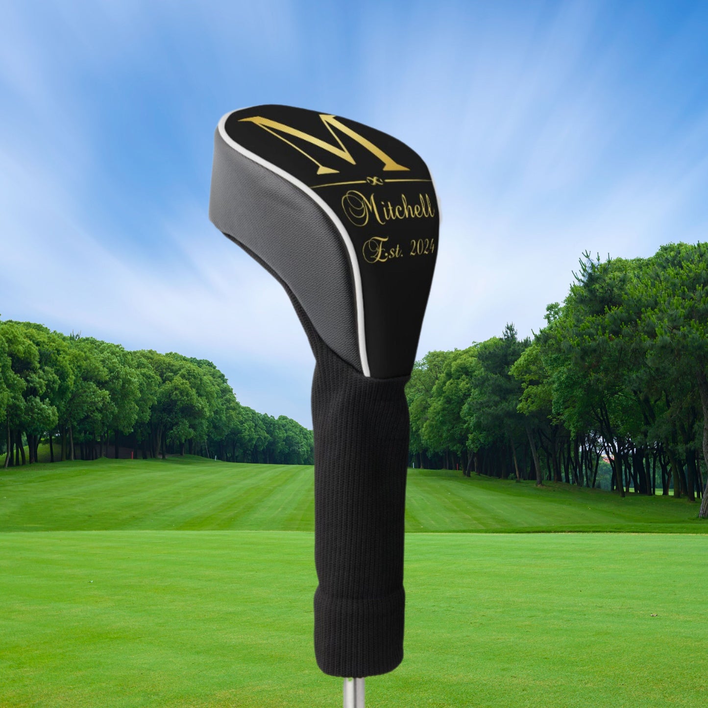 Custom Golf Club Cover, Personalized Club Cover, Customized Golf Club Head Cover, Groomsman Gift, Wedding Gift, Gift for Groom, Husband Gift