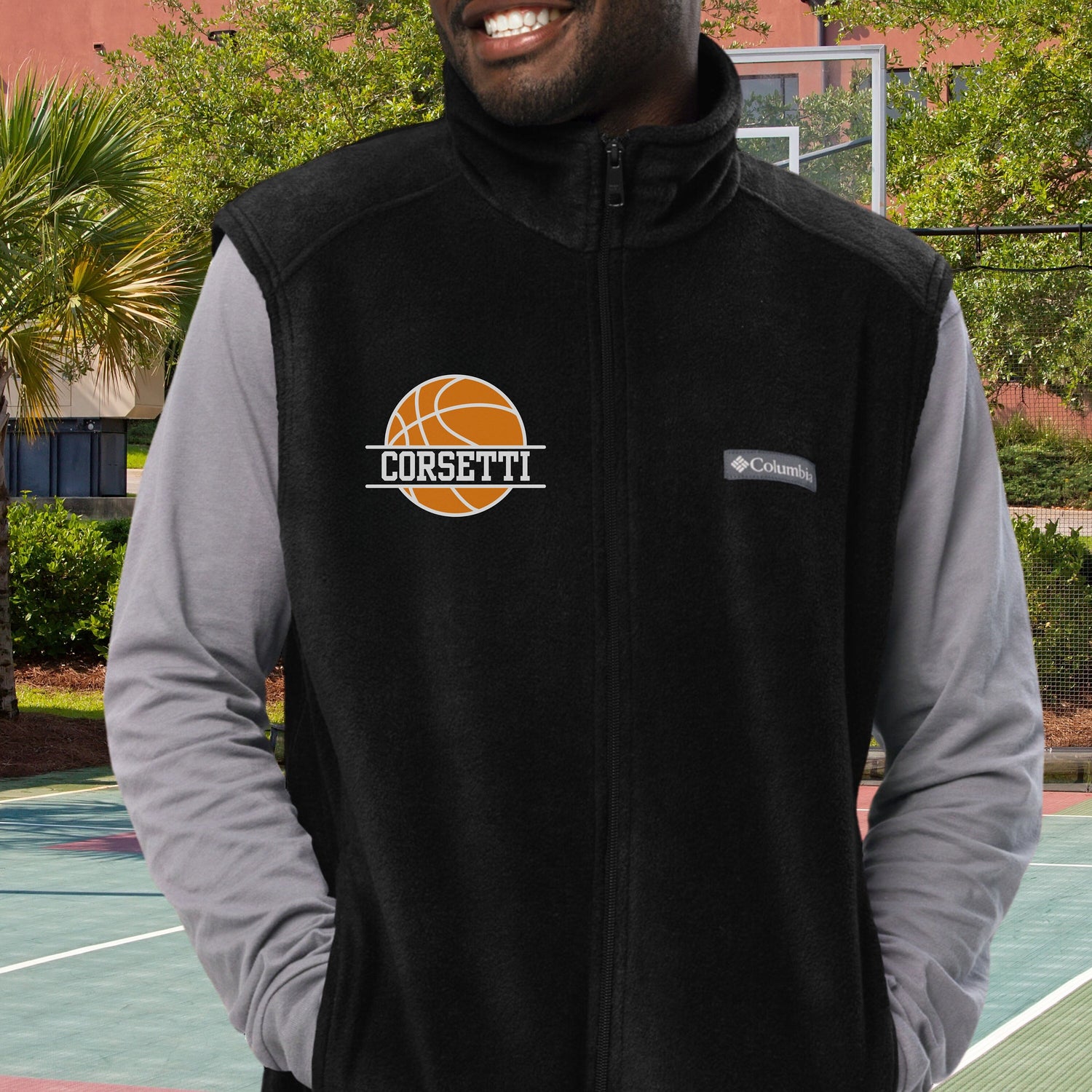 Custom Fleece Basketball Vest, Personalized Basketball Vest, Fleece Sweatshirt, Basketball Jacket, Basketball Sweatshirt, Basketball Gift