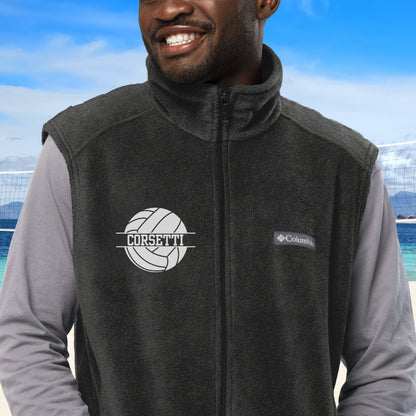 Custom Fleece Volleyball Vest, Personalized Volleyball Vest, Fleece Sweatshirt, Volleyball Jacket, Volleyball Sweatshirt, Volleyball Gift