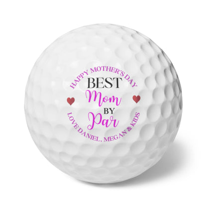 Custom Mother's Day Golf Ball, Mother's Day Golf Gift, Gift for Mother's Day, Golf Gift for Mom, Golf Gift for Women, Golf Gift for Her