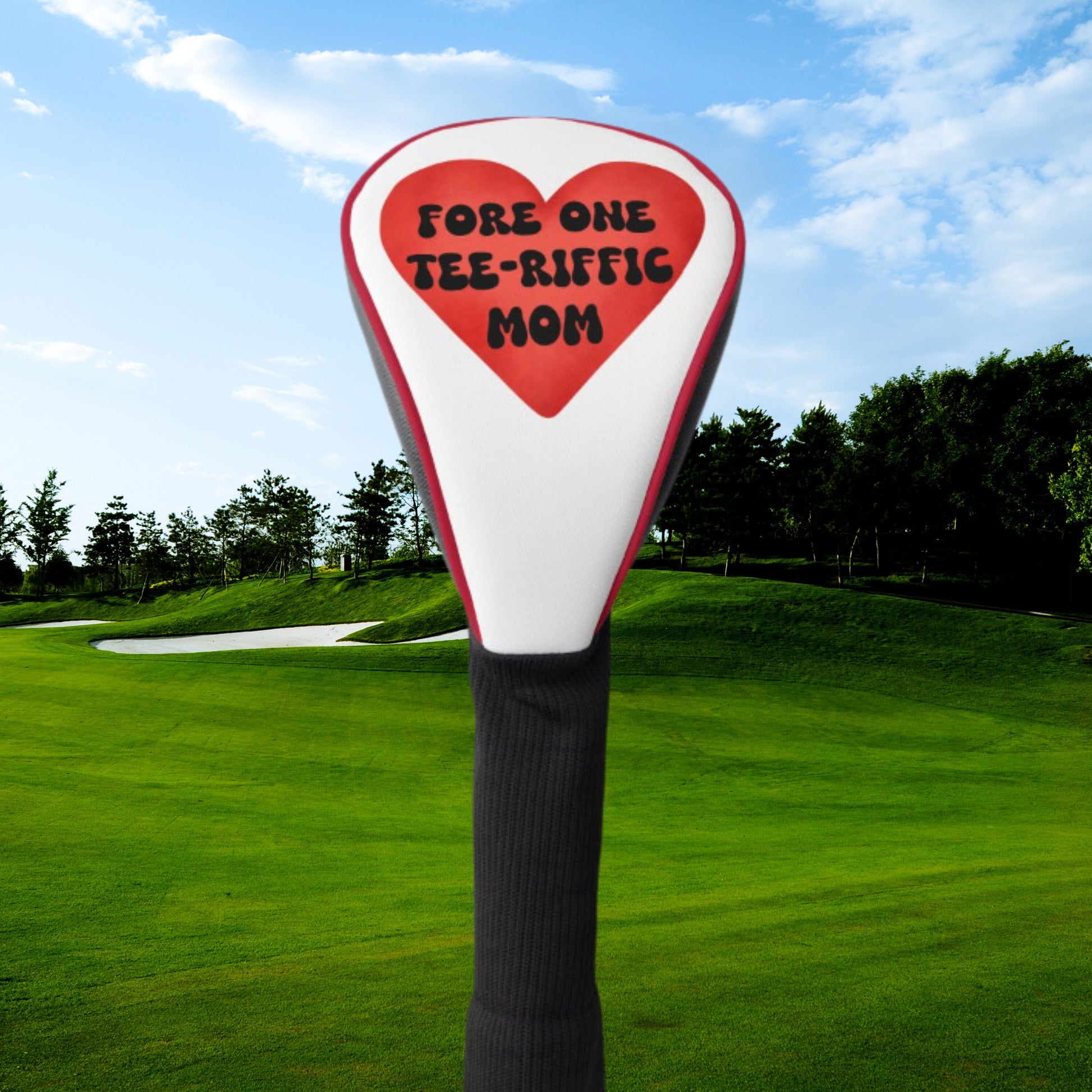 Custom Golf Club Cover for Mom, Personalized Driver Cover, Customized Golf Head Cover, Gift for Mom, Mother's Day Gift, Golf Gift for Mom