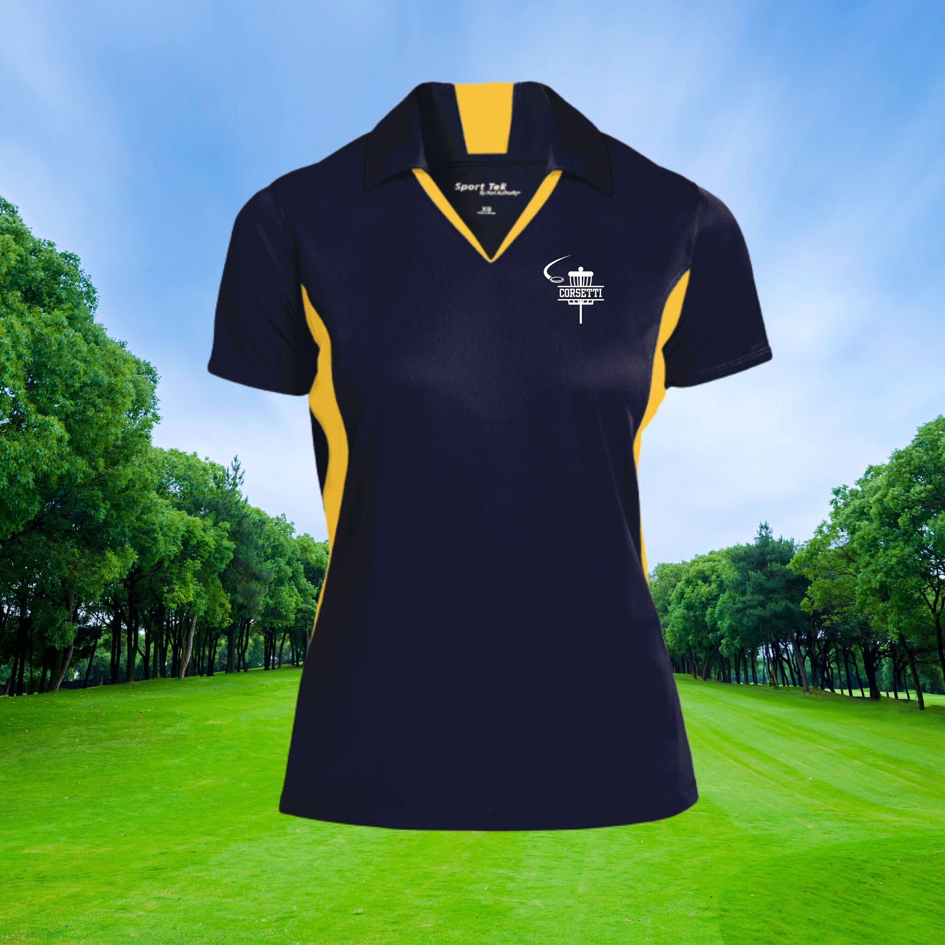 Women's Custom Disc Golf Polo, Personalized Disc Golf Polo, Women's Disc Golf Polo, Great Women's Disc Golf Gifts, Disc Golf Gift for Women