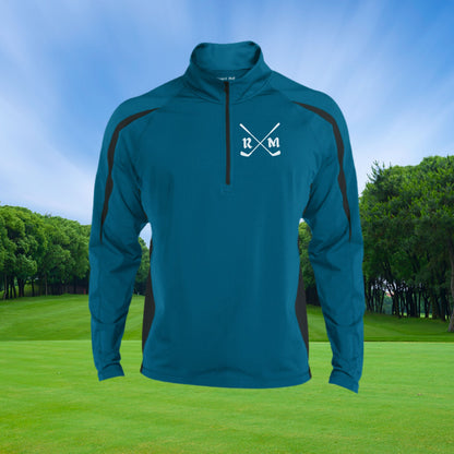 Personalized Golf Sweatshirt, Custom Half Zip Pullover Sweater, Custom Golf Gift, Golf Gifts for Men, Perfect Gift for Dad, Gift for Husband
