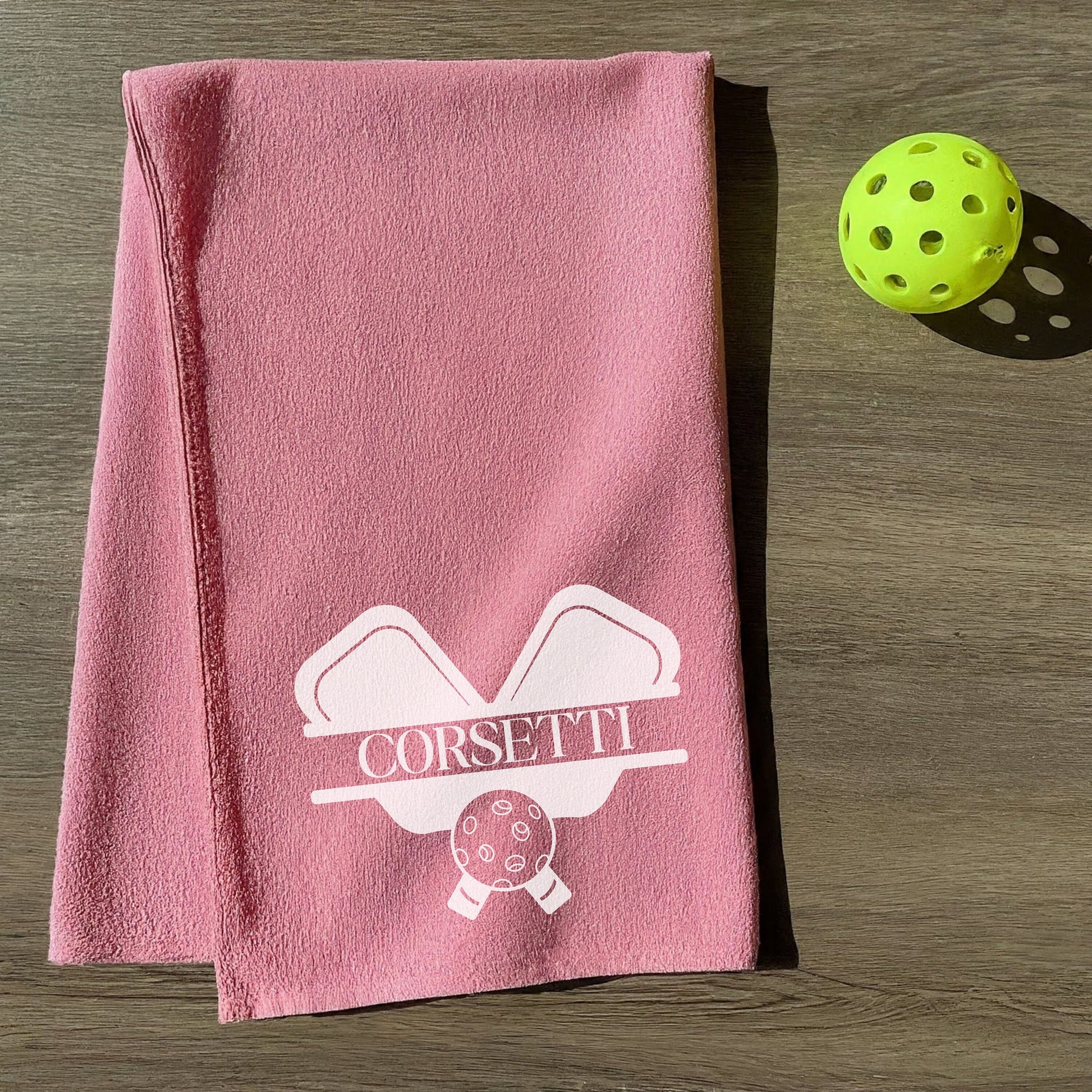 Custom Pickleball Towel, Personalized Pickleball Towel, Pickleball Gift, Gift for Pickleball Player, Gift for Mom, Gift for Dad, Monogram