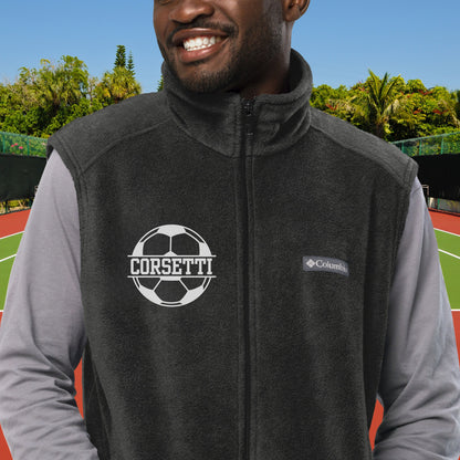 Custom Fleece Soccer Vest, Personalized Soccer Vest, Fleece Sweatshirt, Soccer Jacket, Soccer Team gift, Soccer Coach Gift, Soccer Gift Idea