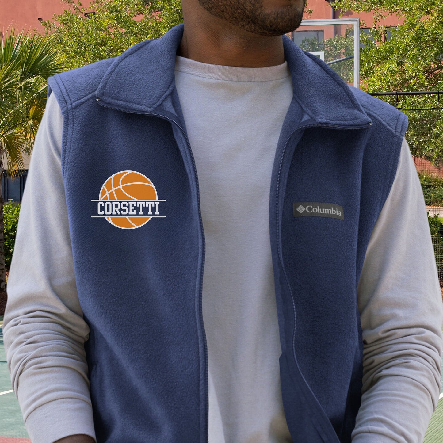 Custom Fleece Basketball Vest, Personalized Basketball Vest, Fleece Sweatshirt, Basketball Jacket, Basketball Sweatshirt, Basketball Gift