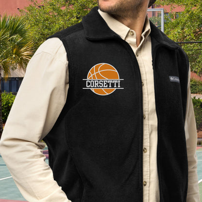 Custom Fleece Basketball Vest, Personalized Basketball Vest, Fleece Sweatshirt, Basketball Jacket, Basketball Sweatshirt, Basketball Gift