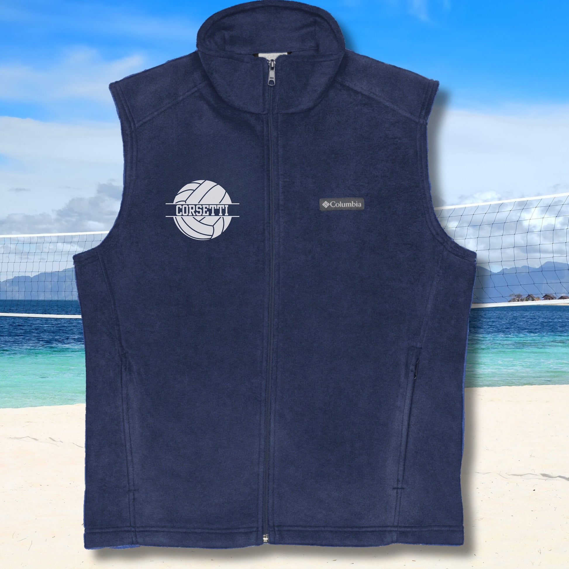 Custom Fleece Volleyball Vest, Personalized Volleyball Vest, Fleece Sweatshirt, Volleyball Jacket, Volleyball Sweatshirt, Volleyball Gift