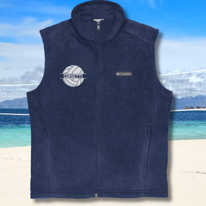 Custom Fleece Volleyball Vest, Personalized Volleyball Vest, Fleece Sweatshirt, Volleyball Jacket, Volleyball Sweatshirt, Volleyball Gift