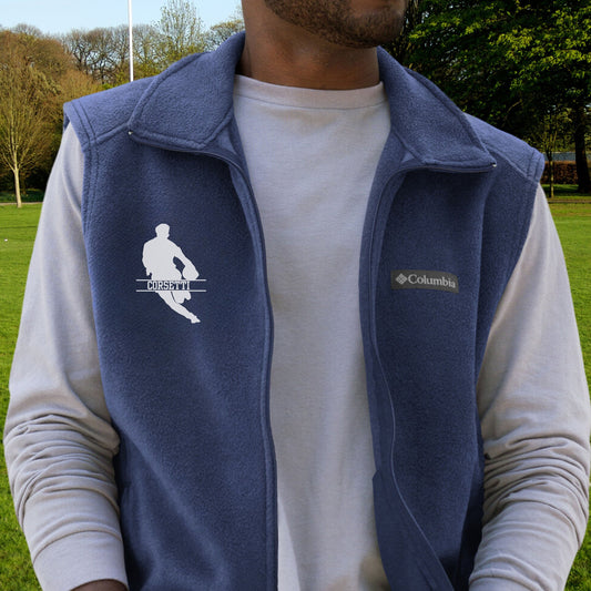 Custom Fleece Rugby Vest, Personalized Rugby Vest, Fleece Sweatshirt, Rugby Jacket, Rugby Team gift, Rugby Coach Gift, Rugby Gift Idea