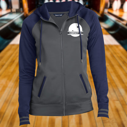 Women's Personalized Bowling Sweatshirt, Monogram Bowling Fleece, Custom Bowling Gift, Bowling Team Sweater, Bowling Zip, Gift for Bowler