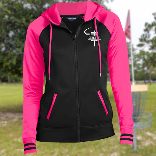 Women's Personalized Disc Golf Sweatshirt, Monogram Disc Golf Fleece, Custom Disc Golf Gift,, Women's Disc Golf Gift, Gift for Disc Golf