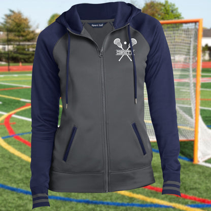 Women's Personalized Lacrosse Sweatshirt, Monogram Lacrosse Fleece, Custom Lacrosse Gift, Lacrosse Team Sweater, Lacrosse Coach Gift, Lax
