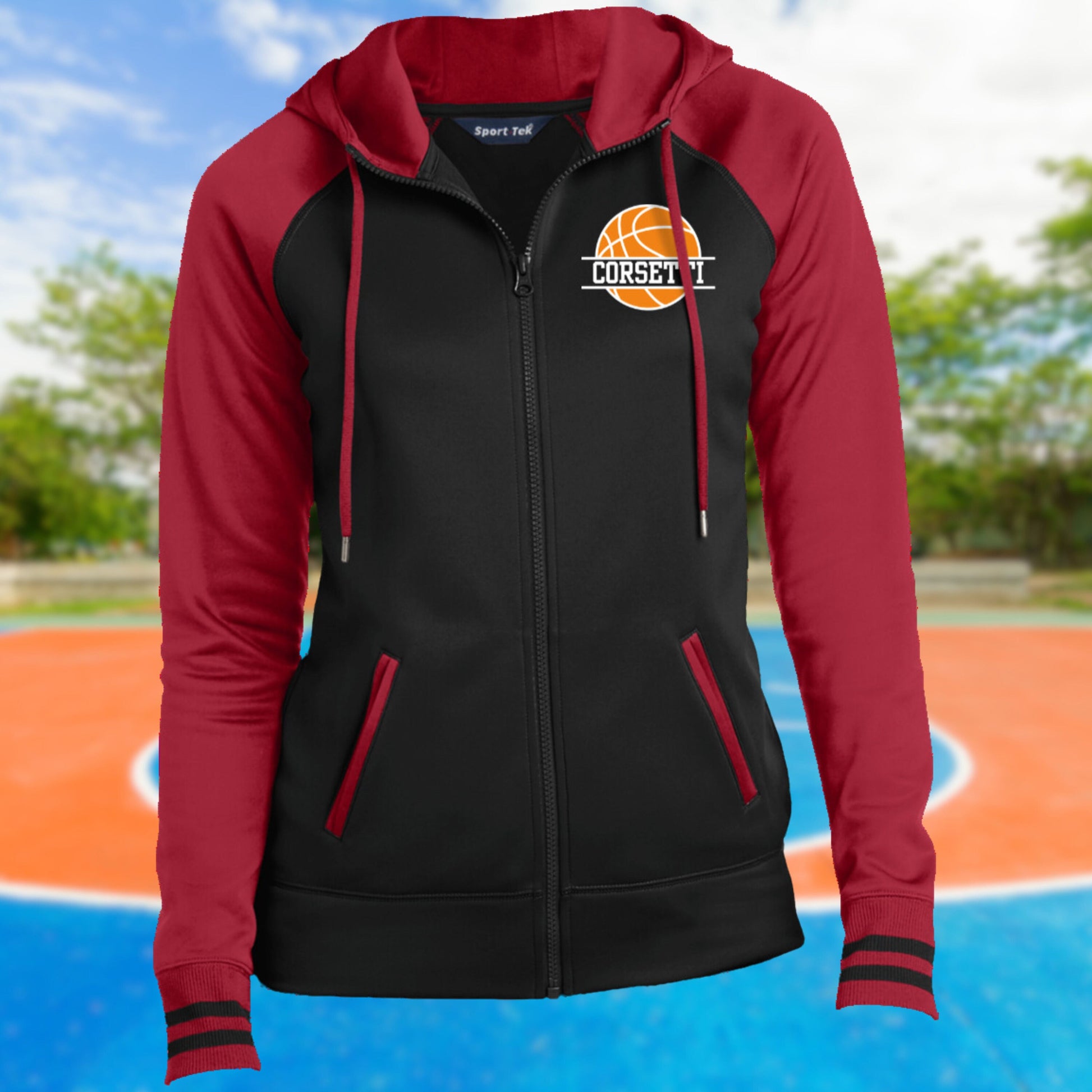 Women Personalized Basketball Sweatshirt, Monogram Basketball Fleece, Custom Basketball Gift, Basketball Team Sweater, Basketball Coach Gift