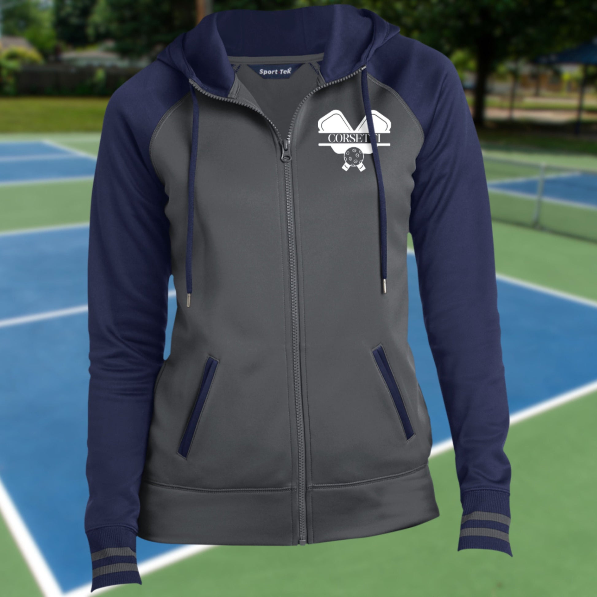 Women's Personalized Pickleball Sweatshirt, Monogram Pickleball Fleece, Custom Pickleball Gift, Pickleball Team Sweater, Lady's Pickleball