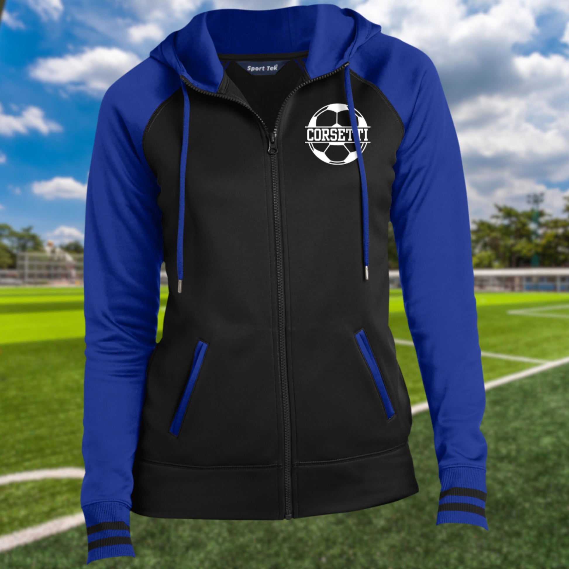 Women's Personalized Soccer Sweatshirt, Monogram Soccer Fleece, Custom Soccer Gift, Soccer Team Sweater, Soccer Coach Gift, Girls Soccer
