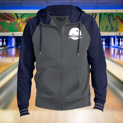 Men's Personalized Bowling Sweatshirt, Monogram Bowling Fleece, Custom Bowling Gift, Bowling Team Sweater, Bowling Zip, Gift for Bowler