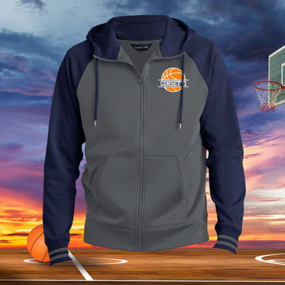 Men's Personalized Basketball Sweatshirt, Monogram Basketball Fleece, Custom Basketball Gift, Basketball Team Sweater, Basketball Coach Gift
