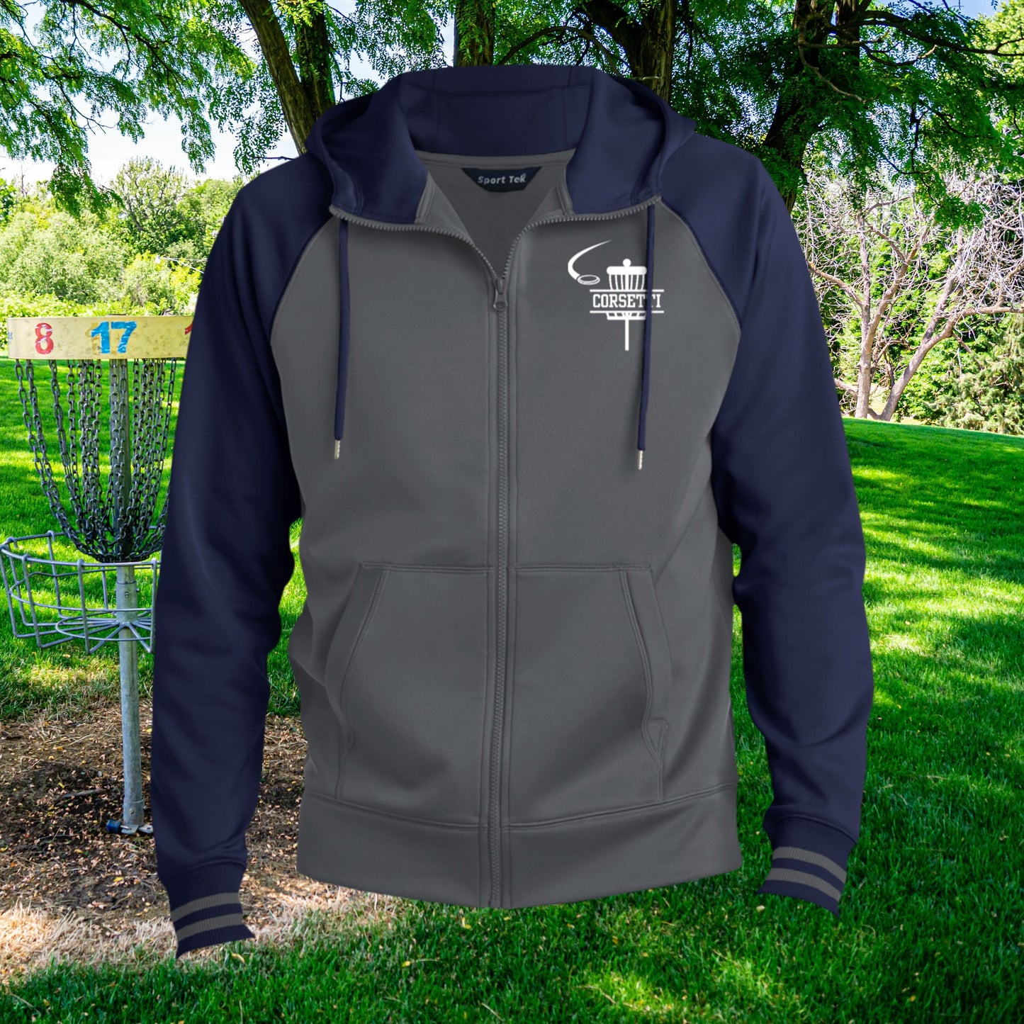 Men's Personalized Disc Golf Sweatshirt, Monogrammed Disc Golf Fleece, Custom Disc Golf Gift,, Men's Disc Golf Gift, Gift for Disc Golf