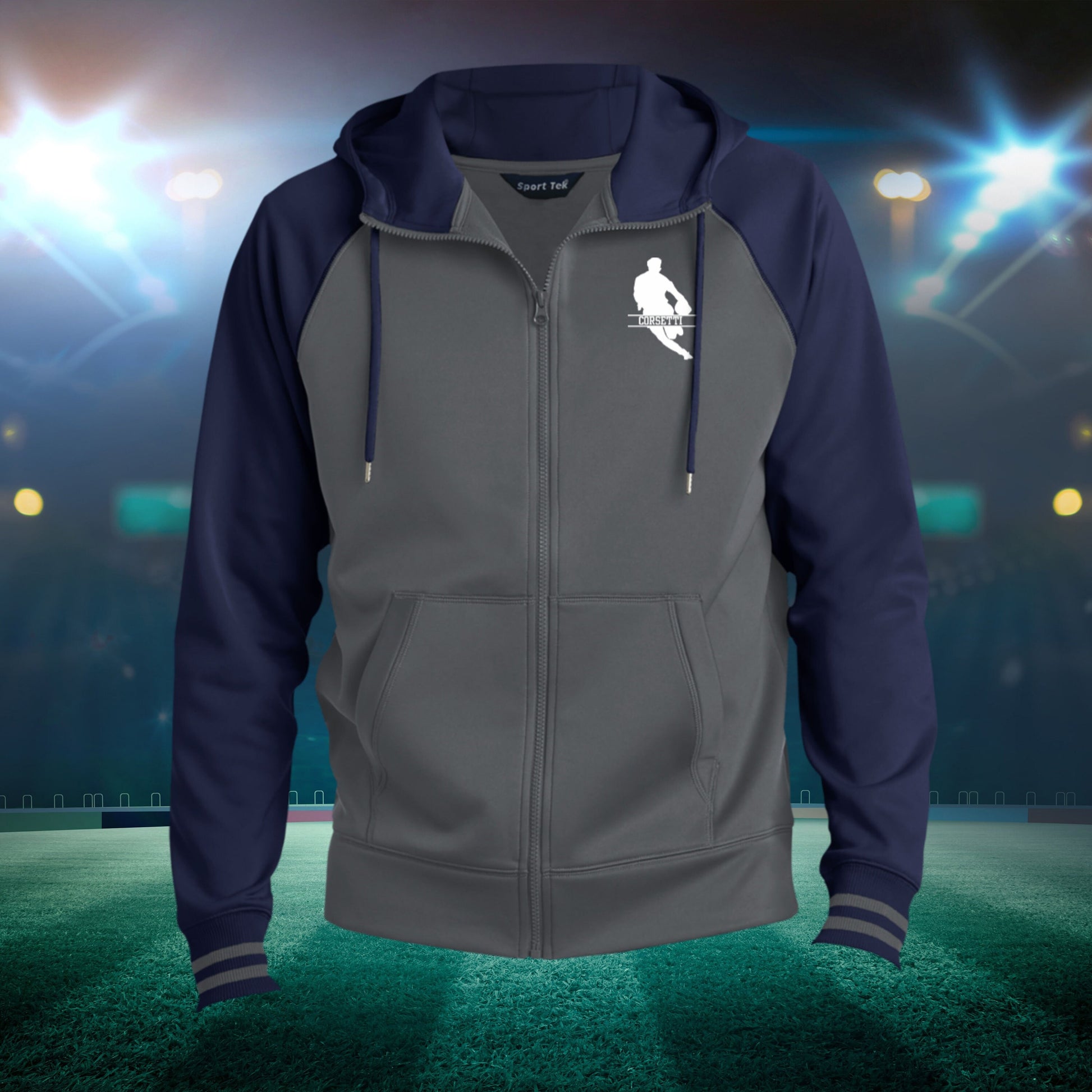 Men's Personalized Rugby Sweatshirt, Monogram Rugby Fleece, Custom Rugby Gift, Rugby Team Sweatshirt, Rugby Coach Gift