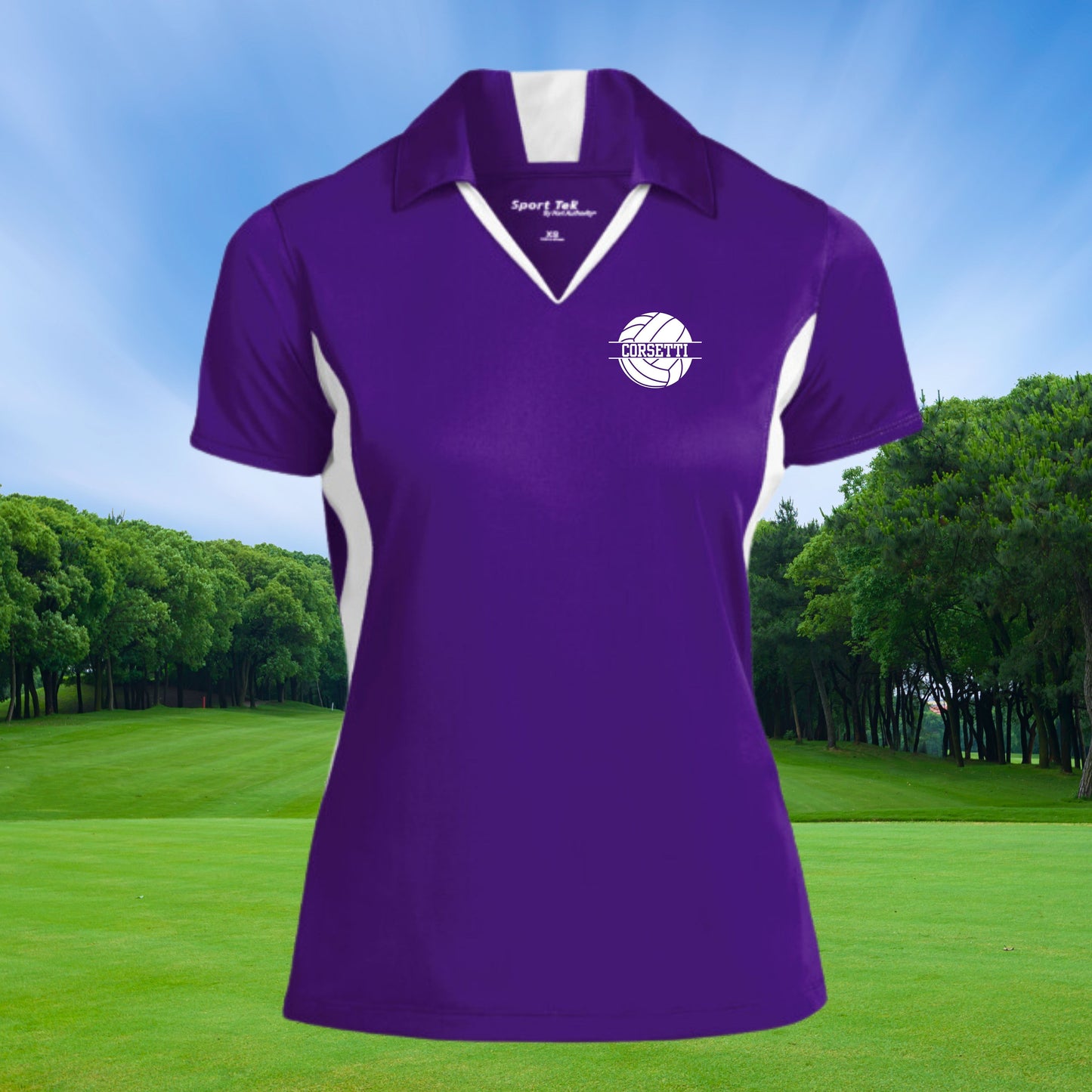Women's Custom Volleyball Polo, Personalized Volleyball Polo, Women's Volleyball Polo, Volleyball Team Gift, Perfect Volleyball Coach Gift