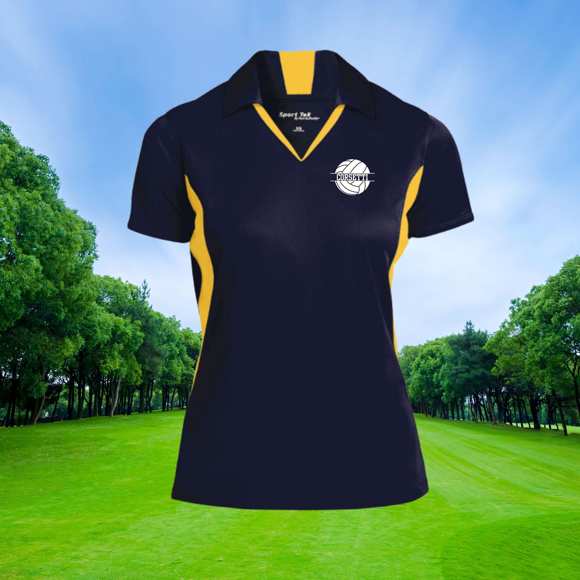 Women's Custom Volleyball Polo, Personalized Volleyball Polo, Women's Volleyball Polo, Volleyball Team Gift, Perfect Volleyball Coach Gift