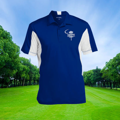 Men's Custom Disc Golf Polo, Personalized Disc Golf Polo, Men's Disc Golf Polo, Disc Golf Gift for Men, Gift for Dad, Father's Day Gift