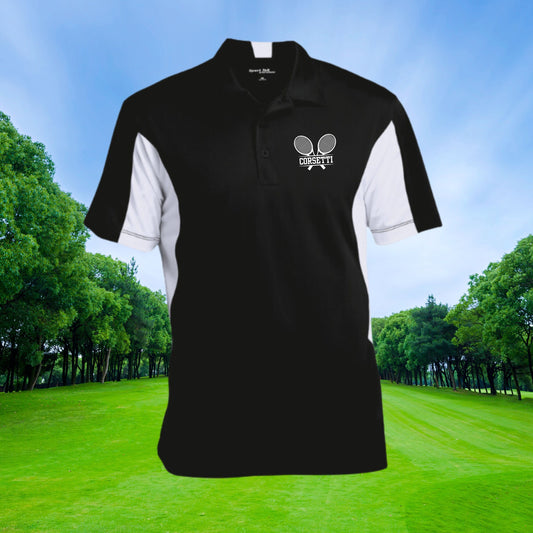 Men's Custom Tennis Polo, Personalized Tennis Polo, Men's Tennis Polo, Tennis Coach Gift, Tennis Team Gift, Men's Tennis Shirt, Tennis Polo
