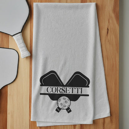 Custom Pickleball Towel, Personalized Pickleball Towel, Pickleball Gift, Gift for Pickleball Player, Gift for Mom, Gift for Dad, Monogram