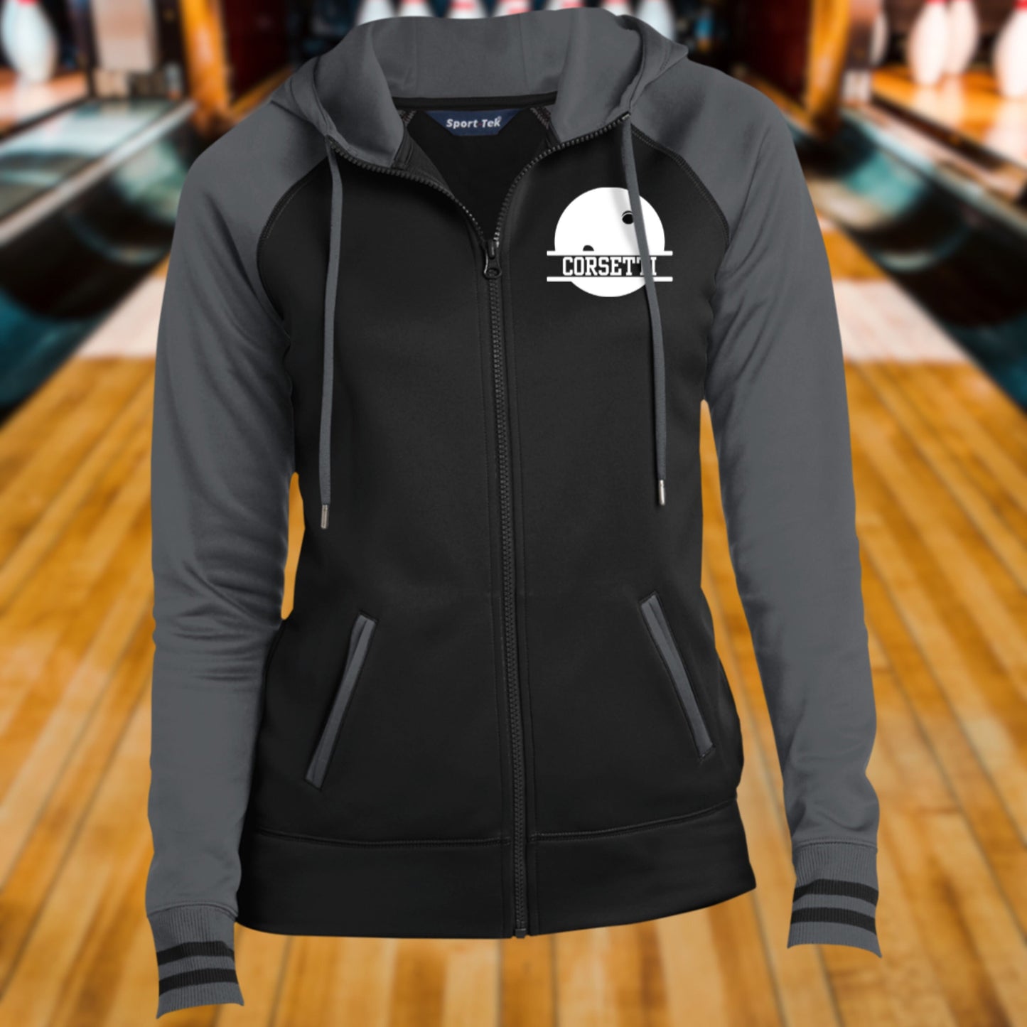 Women's Personalized Bowling Sweatshirt, Monogram Bowling Fleece, Custom Bowling Gift, Bowling Team Sweater, Bowling Zip, Gift for Bowler
