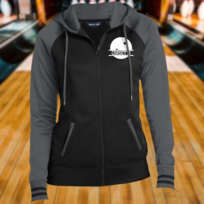 Women's Personalized Bowling Sweatshirt, Monogram Bowling Fleece, Custom Bowling Gift, Bowling Team Sweater, Bowling Zip, Gift for Bowler