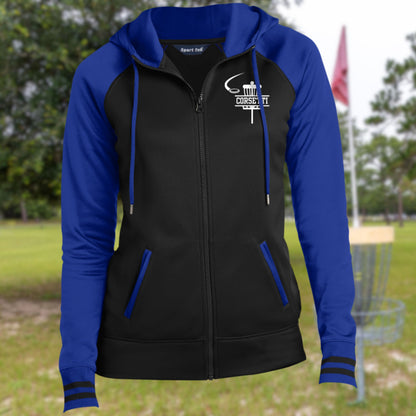 Women's Personalized Disc Golf Sweatshirt, Monogram Disc Golf Fleece, Custom Disc Golf Gift,, Women's Disc Golf Gift, Gift for Disc Golf