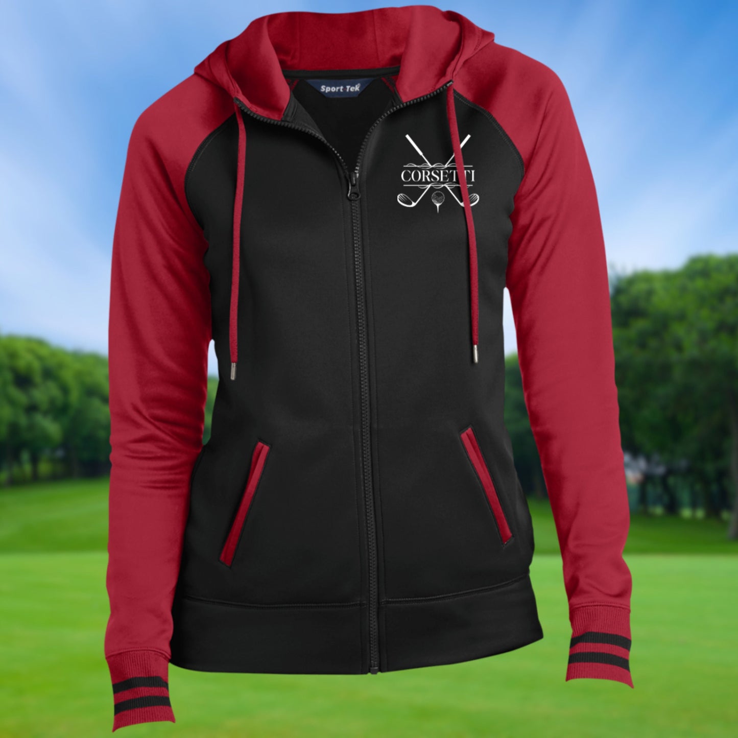 Women's Personalized Golf Sweatshirt, Custom Monogram Golf Fleece, Custom Golf Gift, Golf Gift for Women, Gift for Mom, Great Gift for Wife