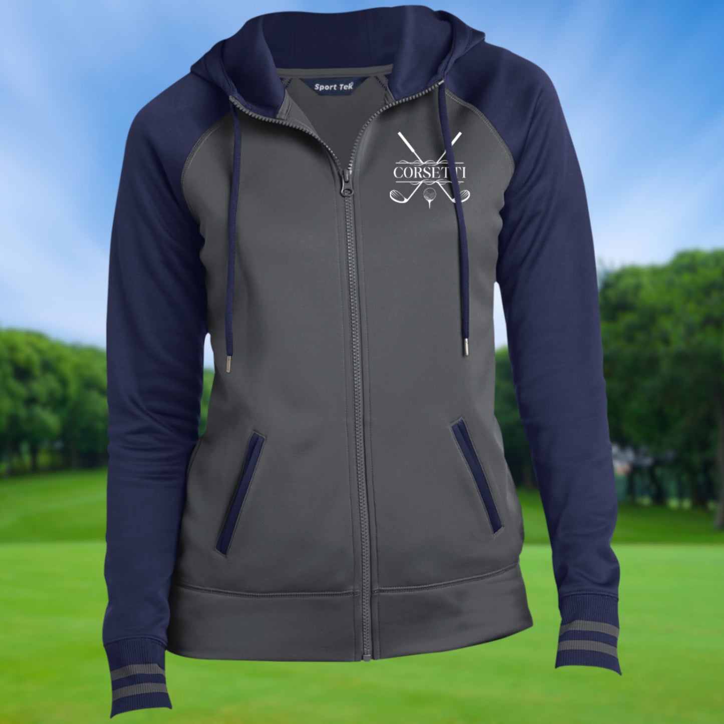 Women's Personalized Golf Sweatshirt, Custom Monogram Golf Fleece, Custom Golf Gift, Golf Gift for Women, Gift for Mom, Great Gift for Wife