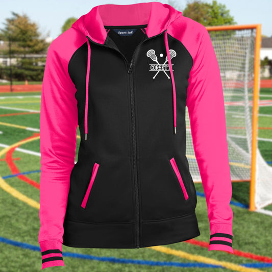 Women's Personalized Lacrosse Sweatshirt, Monogram Lacrosse Fleece, Custom Lacrosse Gift, Lacrosse Team Sweater, Lacrosse Coach Gift, Lax