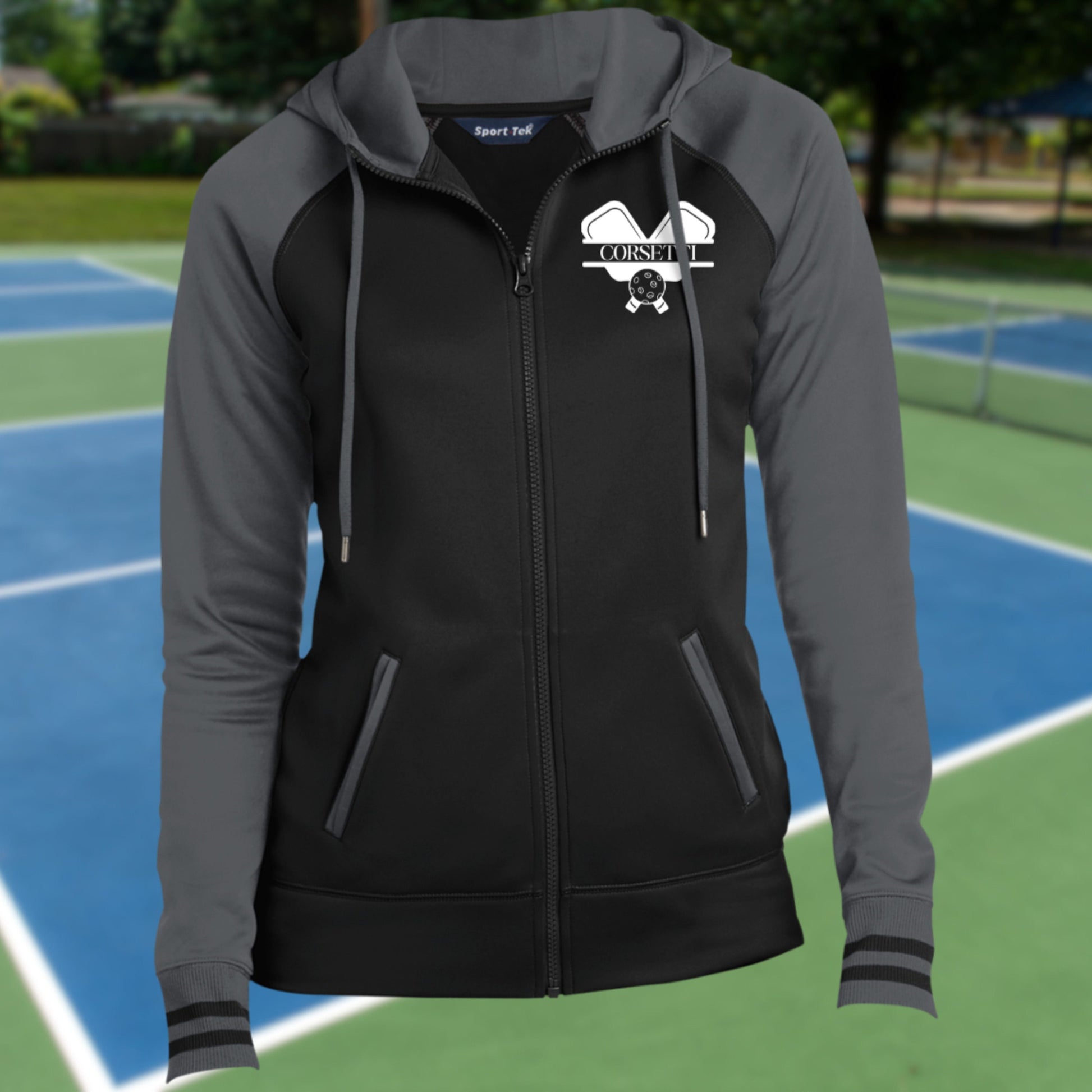 Women's Personalized Pickleball Sweatshirt, Monogram Pickleball Fleece, Custom Pickleball Gift, Pickleball Team Sweater, Lady's Pickleball