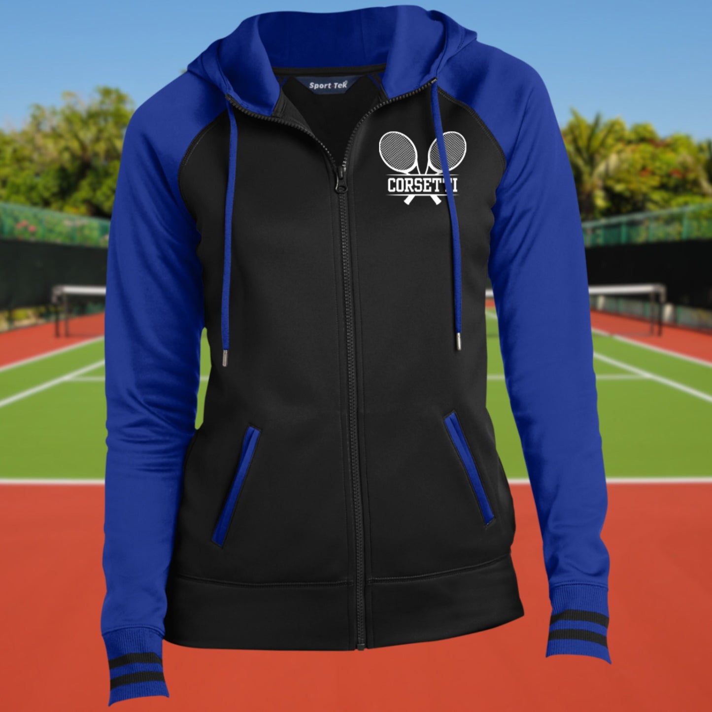 Women's Personalized Tennis Sweatshirt, Monogram Tennis Fleece, Custom Tennis Gift, Tennis Team Sweater, Lady's Tennis, Gift for Wife, Mom