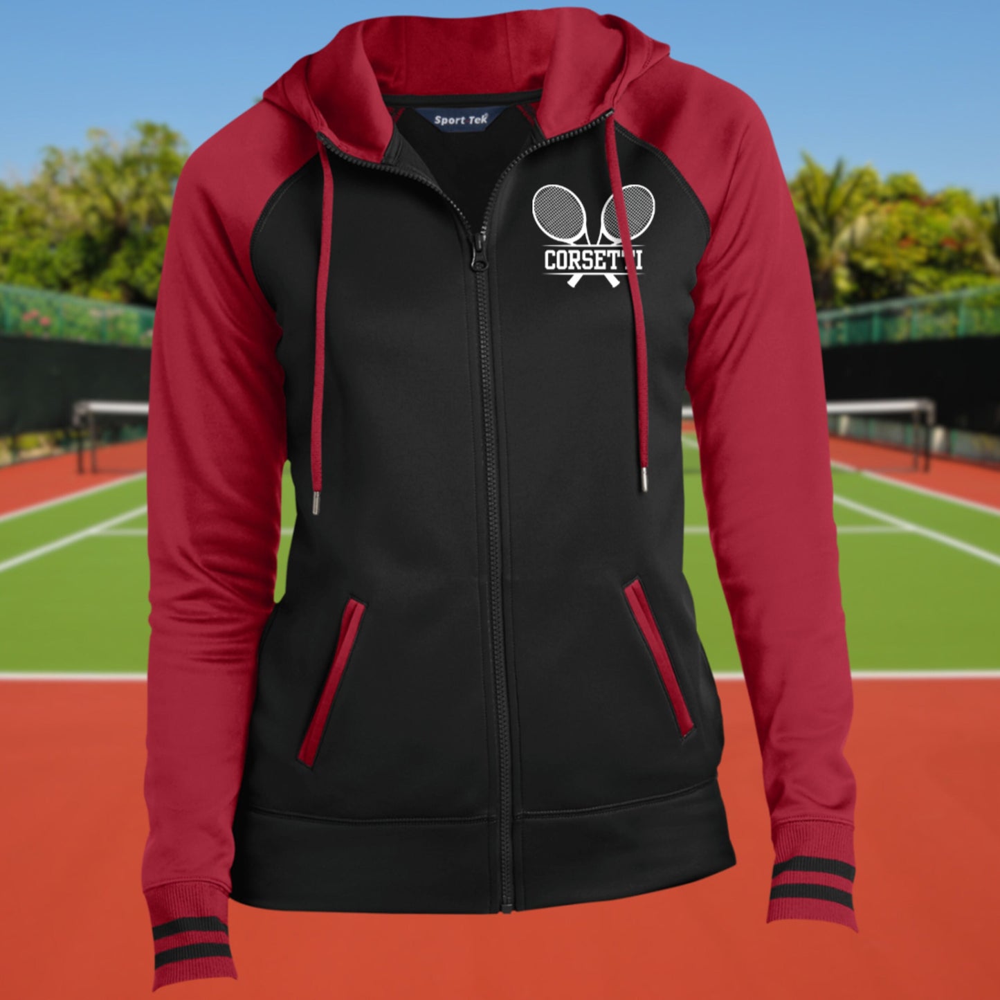 Women's Personalized Tennis Sweatshirt, Monogram Tennis Fleece, Custom Tennis Gift, Tennis Team Sweater, Lady's Tennis, Gift for Wife, Mom