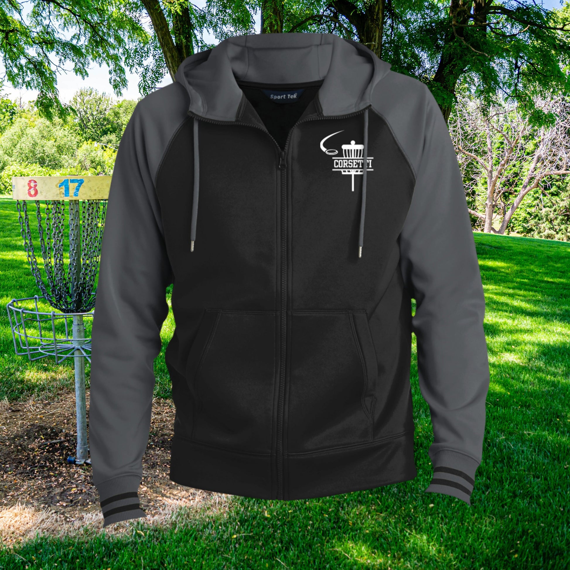 Men's Personalized Disc Golf Sweatshirt, Monogrammed Disc Golf Fleece, Custom Disc Golf Gift,, Men's Disc Golf Gift, Gift for Disc Golf