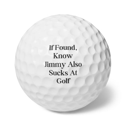 Funny Golf Balls, Golf Gifts for Men, Gift for Dad, Gift for Husband, Father's Day Gift, Mens Golf Gift, Golf Ball Gift, Best Golf Gift Idea