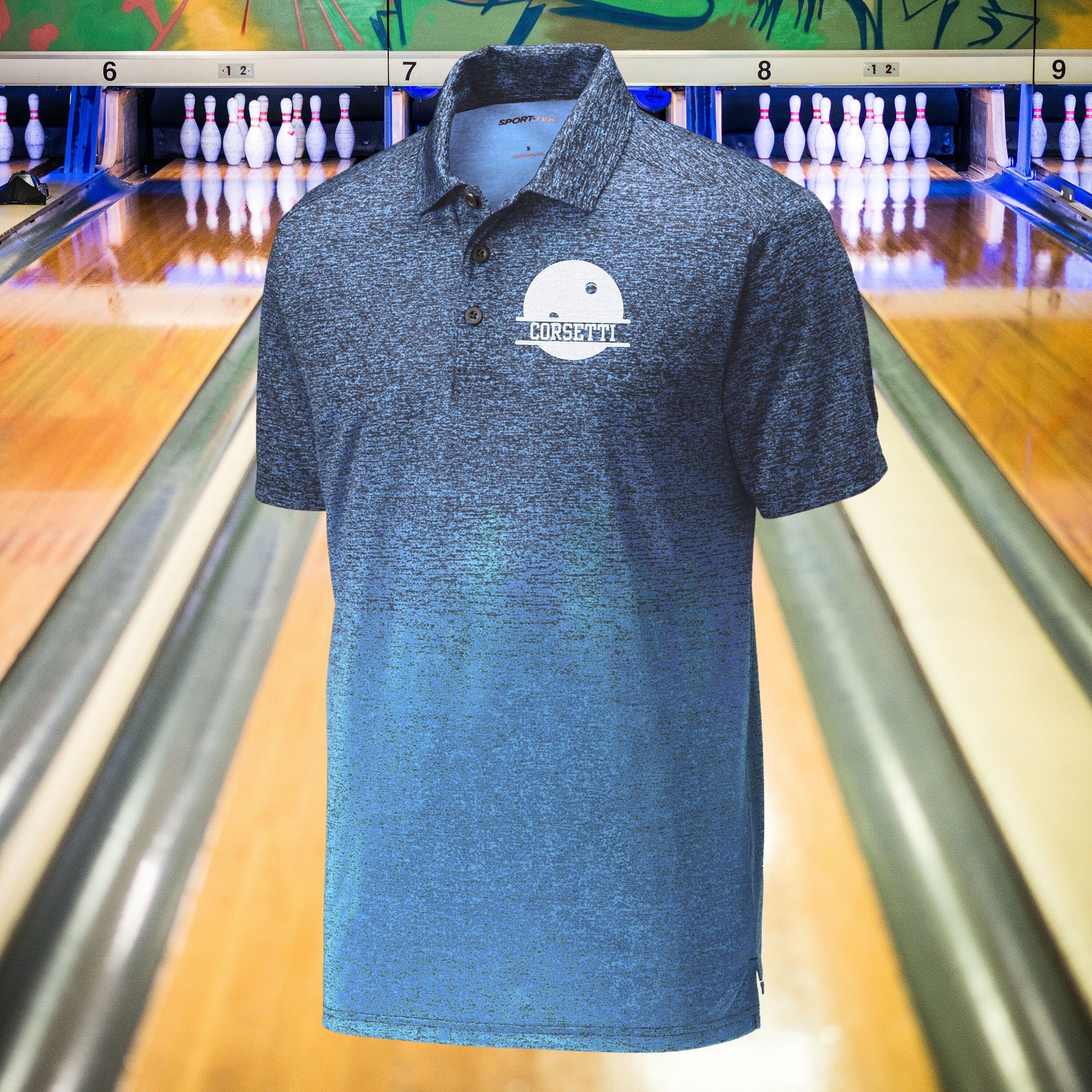 Custom Monogrammed Bowling Polo, Personalized Bowling Polo, Customized Polo for Bowling, Bowling Coach Gift, Bowling Team Gift, Bowling Gift