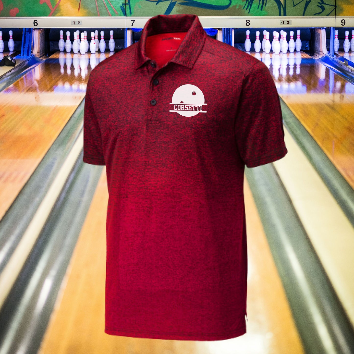 Custom Monogrammed Bowling Polo, Personalized Bowling Polo, Customized Polo for Bowling, Bowling Coach Gift, Bowling Team Gift, Bowling Gift