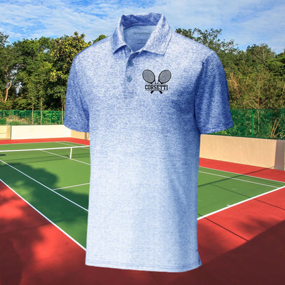 Custom Monogrammed Tennis Polo, Personalized Tennis Polo, Customized Polo for Tennis, Tennis Coach Gift, Tennis Team Gift, Tennis Gift