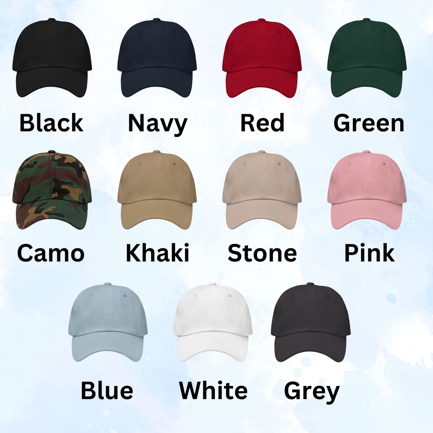 Custom Golf Hat, Monogrammed Hat, Personalized Golfing Embroidered Hat, Perfect Gift for Dad, Golfing Baseball Cap, Golfing Gift for Husband