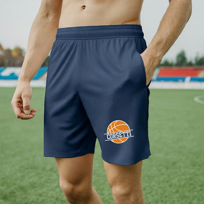 Custom Monogrammed Basketball Shorts, Personalized Basketball Practice Shorts, Customized Shorts, Team Shorts, Basketball Coach Gift