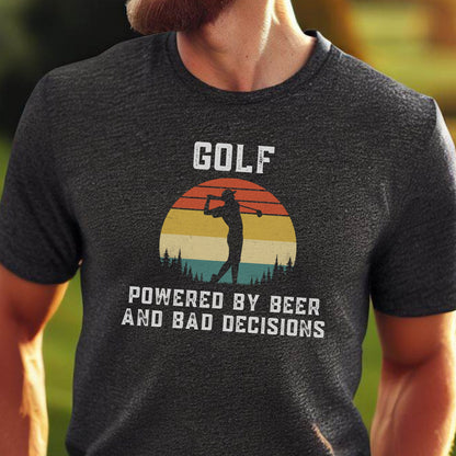 Men's Funny Golf Shirt, Retro Golf Tshirt, Vintage T-Shirt, Gift for Dad, Gift for Husband, Golf Gift for Men, Men's Golf GIft, Golfer Gift