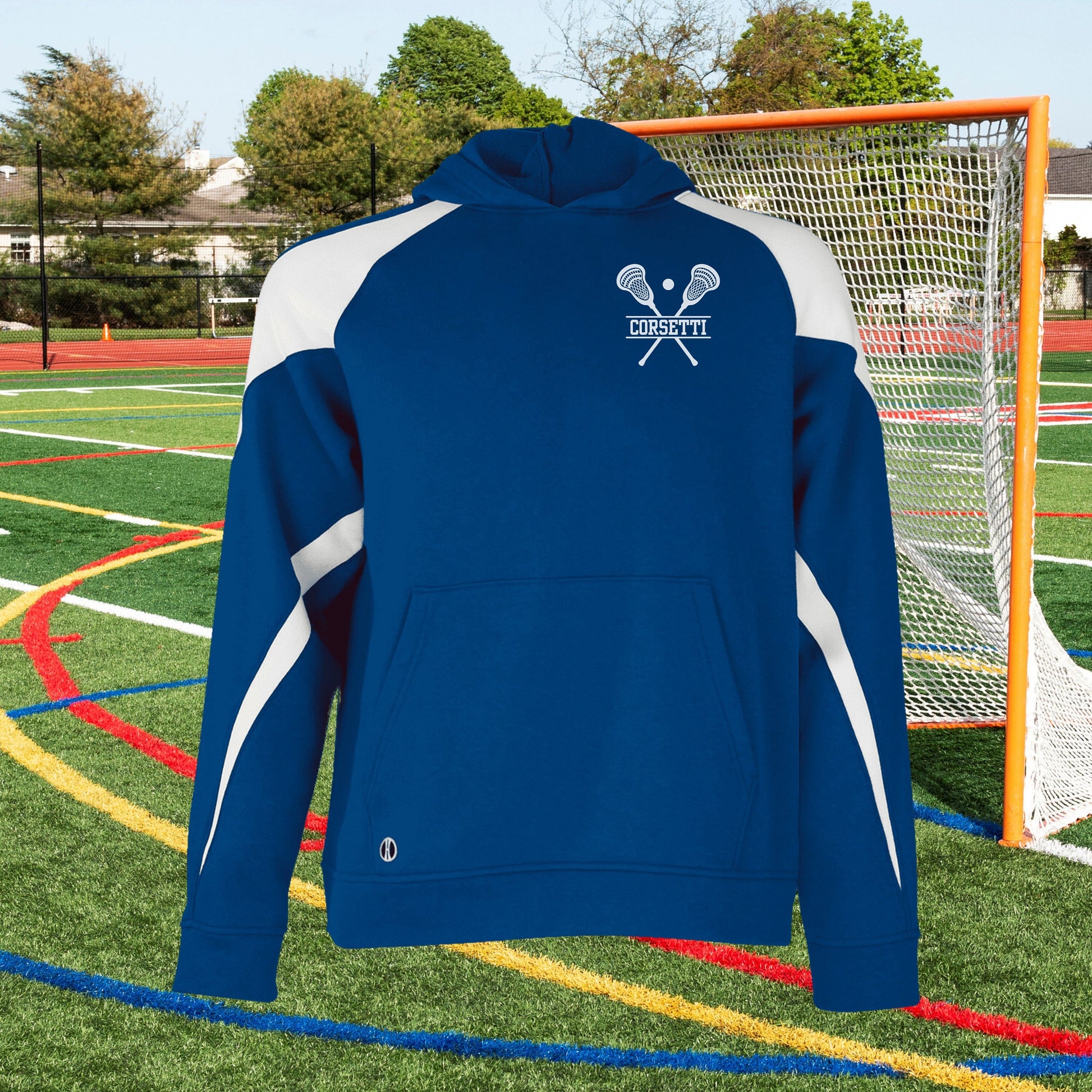 Youth Custom Lacrosse Sweatshirt, Personalized Hoodie, Boys Lacrosse Sweater, Lacrosse Team Gift, Lax Pullover, Gift for Son, Grandson Gift