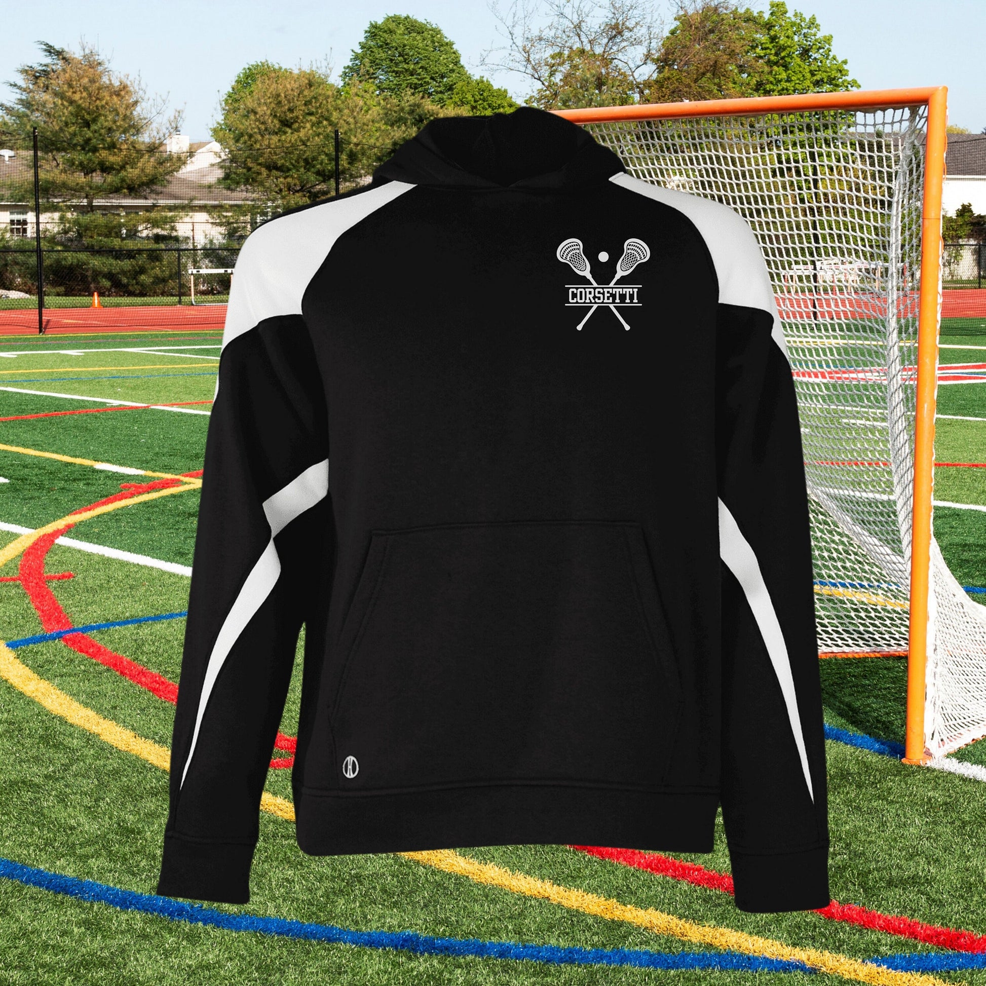 Youth Custom Lacrosse Sweatshirt, Personalized Hoodie, Boys Lacrosse Sweater, Lacrosse Team Gift, Lax Pullover, Gift for Son, Grandson Gift